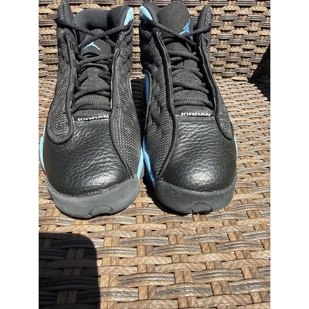 Air Jordan 13 Black University Blue 2022 Size 6Y (7.5W) Wout Box Used